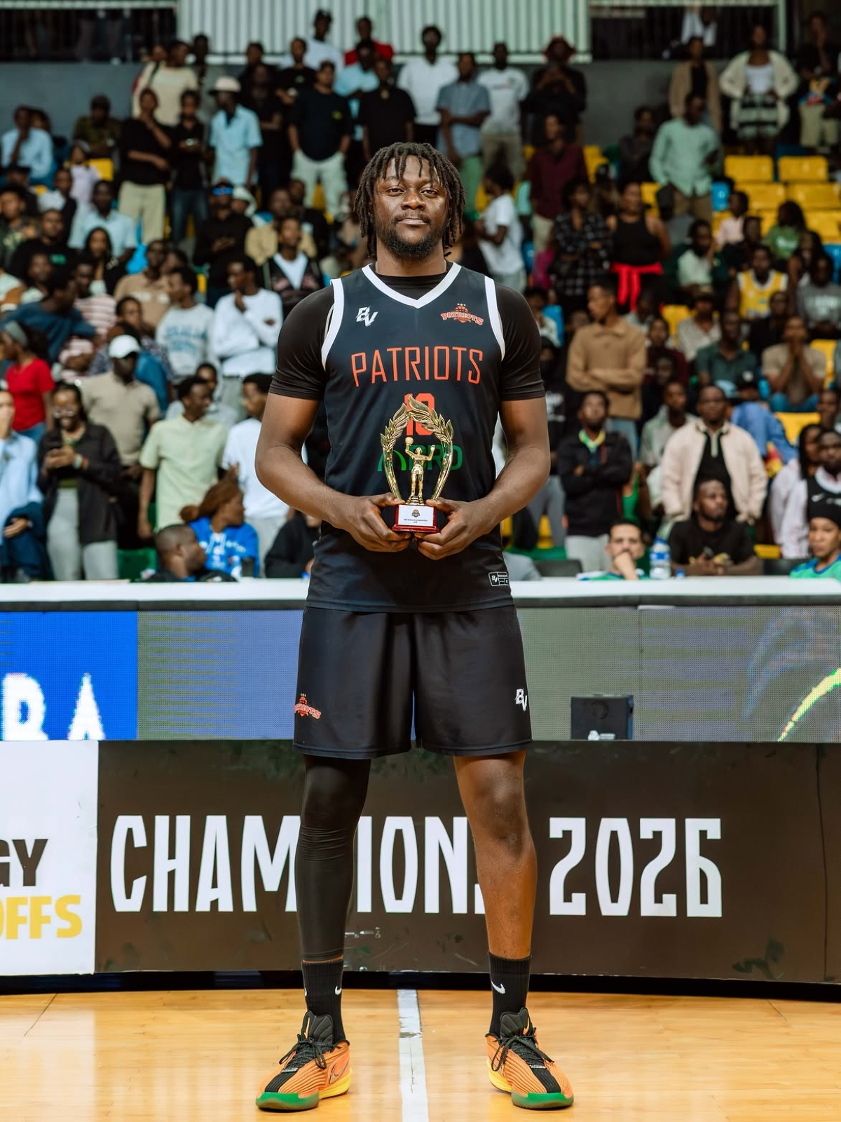 Power forward Garba Chingka won both the Regular Season MVP and Best Defender awards