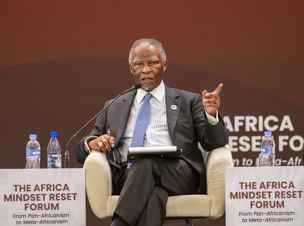 Former South African President Thabo Mbeki