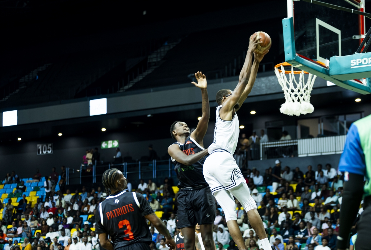 APR BBC and Patriots during the Game 4 at BK Arena in Kigali. Photo by Elvis Ndateba Mico.