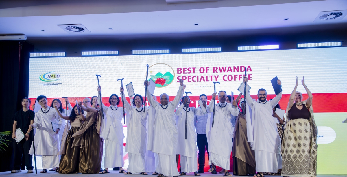 Some participants of the third Best of Rwanda National Specialty Coffee Competition