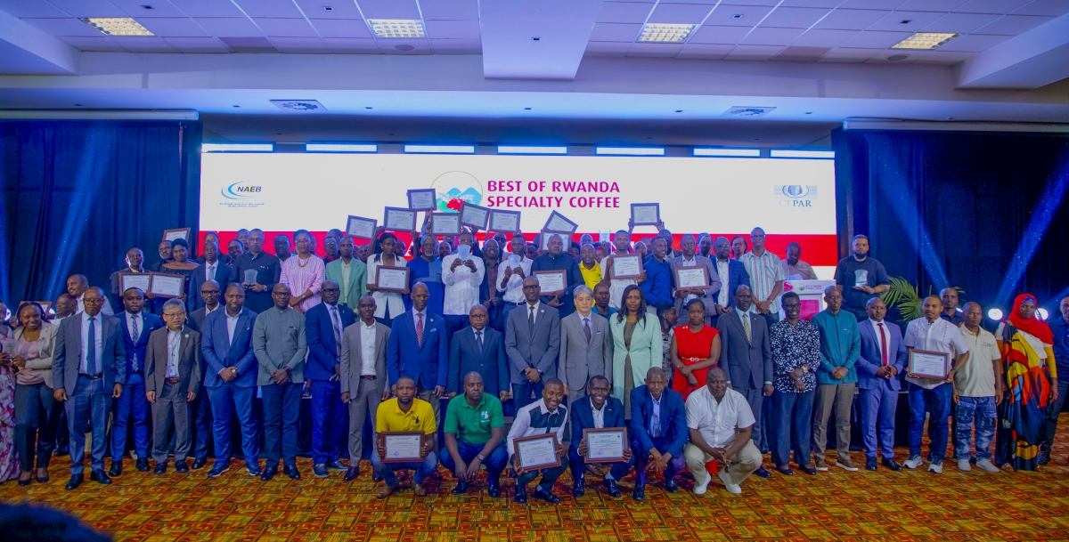 Rwanda's top coffees awarded, boosting export revenue goals