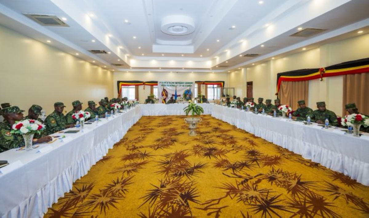 Rwanda and Uganda defense forces hold proximity meeting