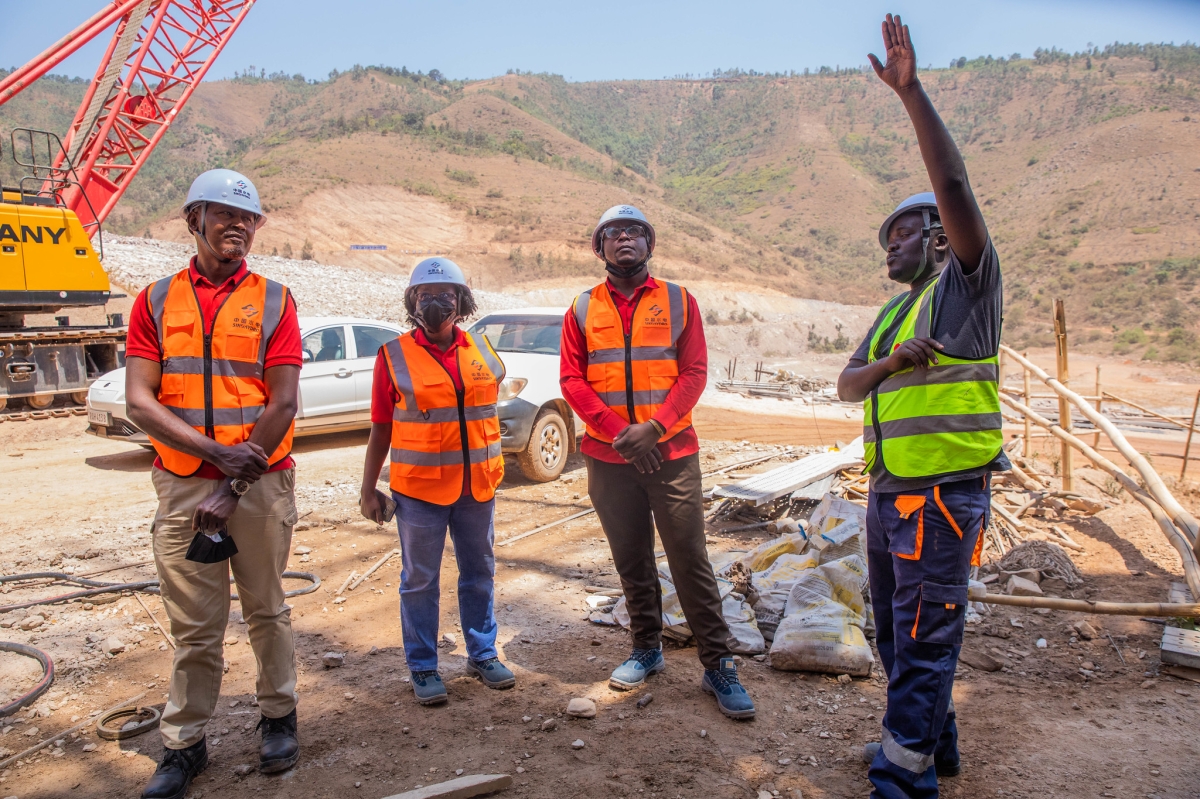 According the official, once commissioned, Nyabarongo II will add 43.5MW to Rwanda’s electricity generation capacity. Photo by Craish BAHIZI