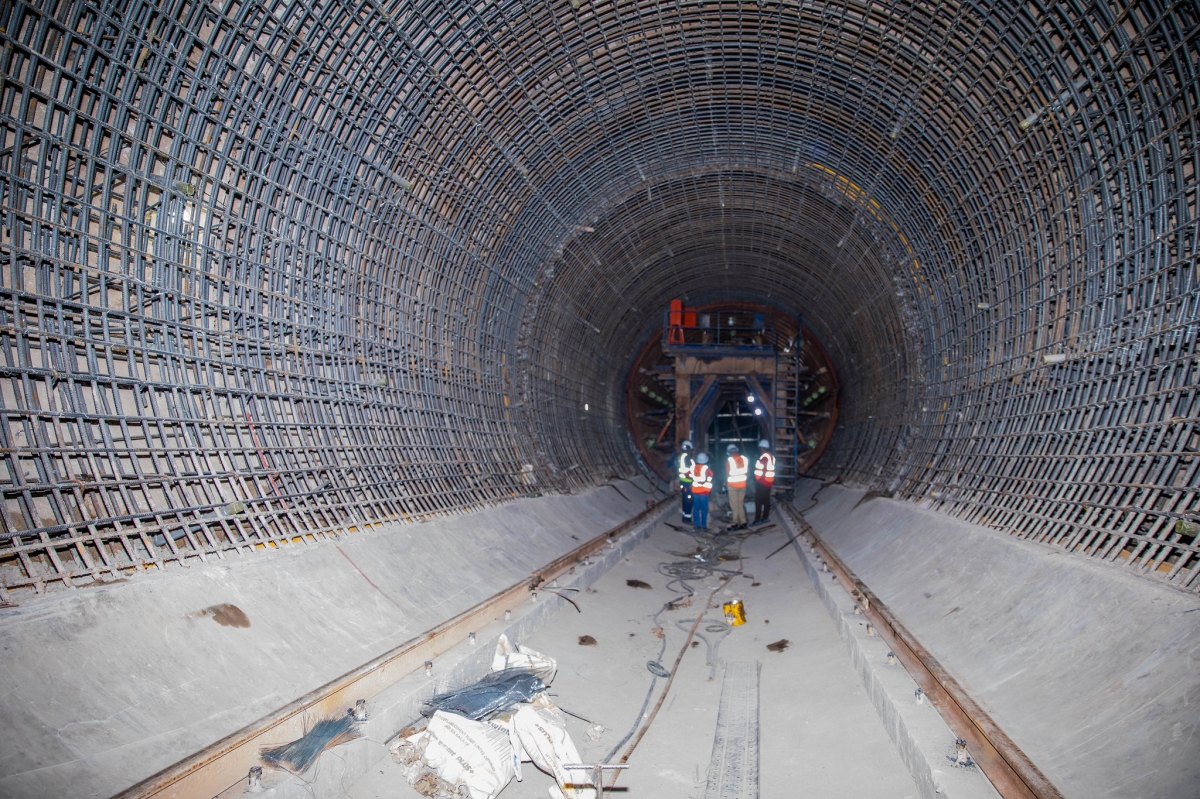 Construction of the project has now reached 75 per cent, with commissioning expected by December 2027. 