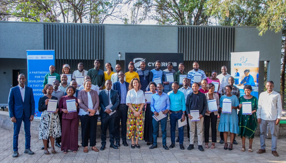 newtimes.co.rw - Jesca Mutamba - Rwanda takes cybersecurity to TVET schools as first 24 teachers complete training