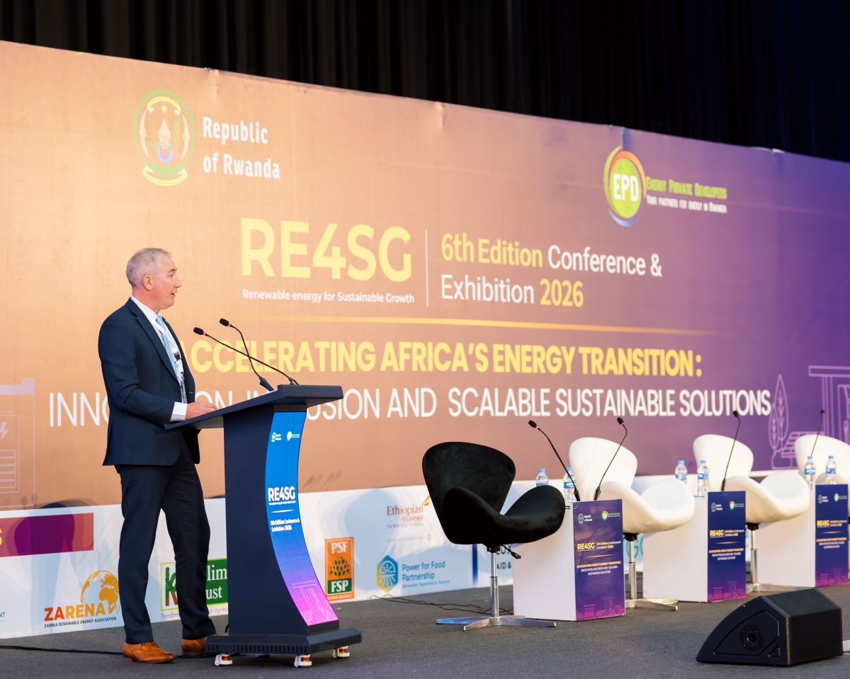 Damien Frame of the Global Renewable Centre (GRC) said the centre supports renewable energy initiatives in Rwanda, Malawi and Zambia.