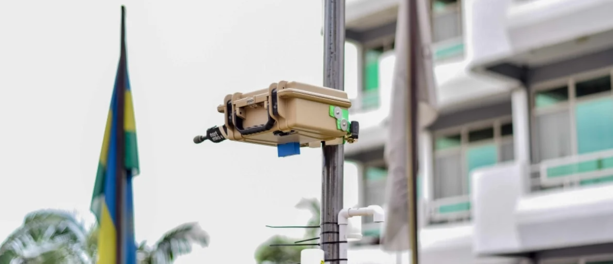 Air monitoring station.