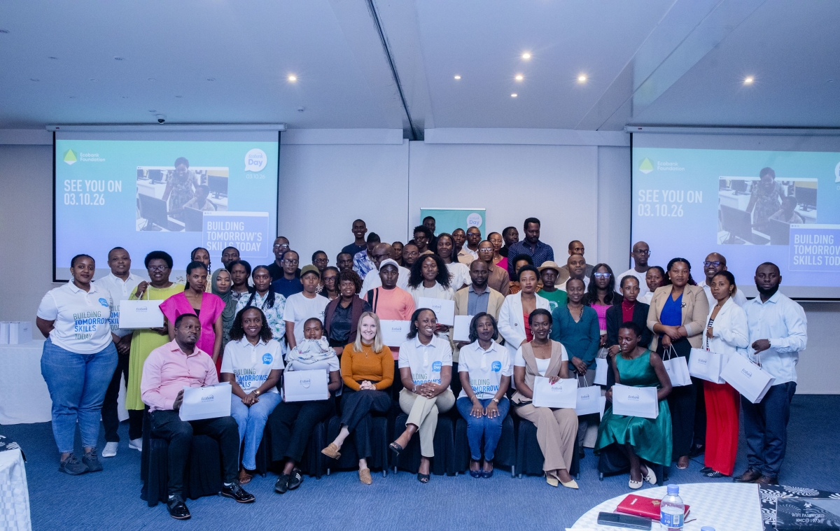 newtimes.co.rw - Frank Ntarindwa - Ecobank donates digital devices to 40 SMEs in partnership with Vanguard Economics