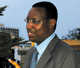 Mitali speaking to The New Times yesterday at the office of the Prosecutor General after the interrogation. (Photo/J. Mbanda)