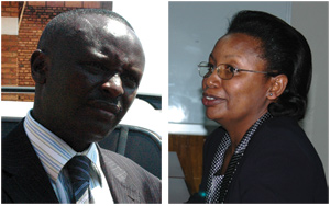 Ngoga has called in the services of Kamagaju (right) as investigations are extended into the management of the governmentu2019s fuel strategic reserves. (New Timesu2019 Photos)