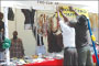 Exhibitors putting final touches on their stand in Gikondo Expo Grounds. (Photos/G.Barya)