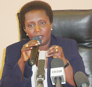 National Executive Secretary for Gacaca Jurisdiction, Domitilla Mukantaganzwa