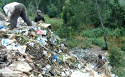 Waste dumping site at Nyanza in Kicukiro. (Photo/G.Barya)