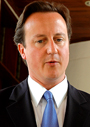 Opposition leader, David Cameron