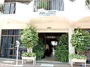 Entrance of Okapi restaurant .