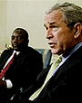 PRESIDENTS:  Joseph Kabila and  George W. Bush