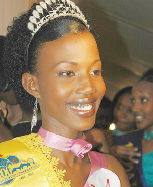Miss Kigali 2007 Cynthia Akazuba