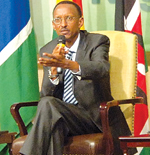 Kagame has continuously strived for improved investment flows into the counrty and Africa at large. (File photo)