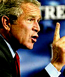 President George W. Bush.
