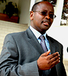 Finance Minister, James Musoni