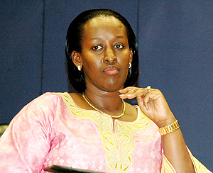 The First Lady, Mrs Jeannette Kagame
