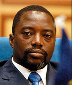 STAYED AWAY: President Joseph Kabila.