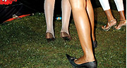 Ladiesu2019 heels put to test by highheeled shoes.