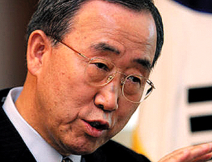 UN Secretary General Ki-moon is in Kigali on a working visit. (Courtesy photo)