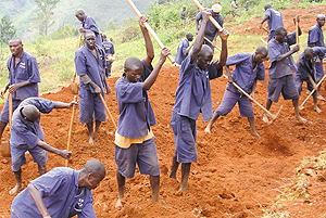 Convicted prisoners serving their TIG sentence. (File photo)