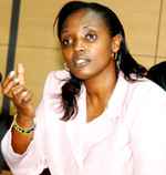 Baine speaking during a previous function. (File photo)