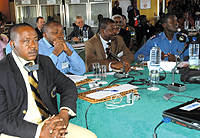 Delegates at the just-concluded workshop on gender-based violence in Kigali. (File photo)