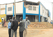 Frw5 billion worth of property was destroyed when three earthquakes hit in Febraury. (File photo)