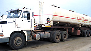 An oil truck at Malaba border. Customs protocol to ease  cross border trade. (File photo).
