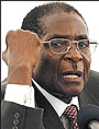 ZANU pf President Robert Mugabe.
