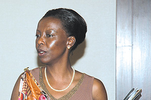 Louise Mushikiwabo.