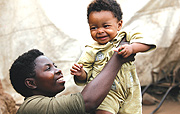 The joy of a mother with her kid. (Photo /E. Mucungunzi).