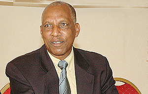 RDRC Boss, Jean Sayinzoga. (File photo).