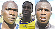 DROPPED:  Jean-Bosco Uwacu (L), CAPTAIN: O.Karekezi (C), CUSTODIAN:  Jean-Claude Ndoli (R).