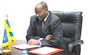 Minister James Musoni.