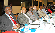 Workshop on Nile Basin project at Serena Hotel, Kigali. (File photo).