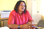 The coordinator of the conflict management courses Irari Ntawurishira.
