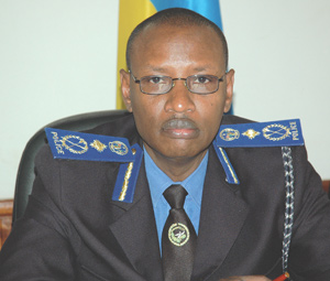 Suspended : Former police boss Andrew Rwigamba. (File photo)