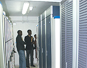 Some of the equipment MTN installed to shift pre-paid customer to a new system. (Courtesy photo).