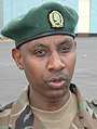 Rwanda army Spokesman, Major Jill Rutaremara.