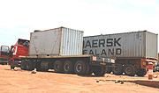 Heavy trucks: Government has implemented a 10 tonne axle load limit at all international crossings. (File photo).
