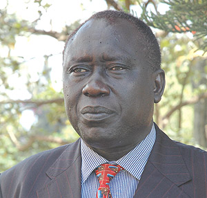 Justice Minister and Attorney General, Tharcisse Karugarama.