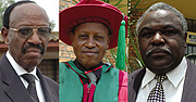 Replaced - Emmanuel Mudidi(L), Dr. James Vuningoma(C), New- Prof. George Njoroge(R)