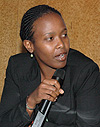 Akamanzi: Prosave chairperson.