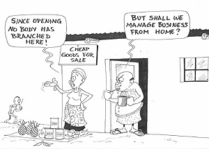 A number of traders in Gisenyi town have closed shops to pave way for revonation of the townu2019s commercial houses.