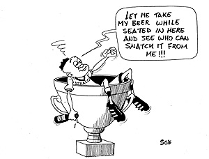 Atraco Fc were yesterday crowned champions of the national league, their first league title. The club later hosted guests to a party at la Pallise Hotel Nyandungu.